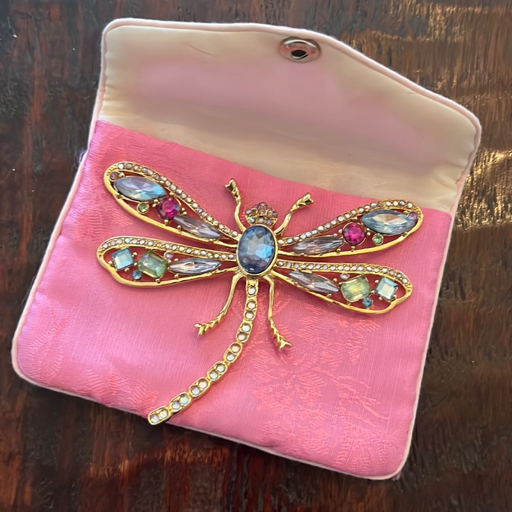 Dragonfly brooch